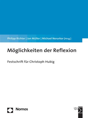 cover image of Möglichkeiten der Reflexion